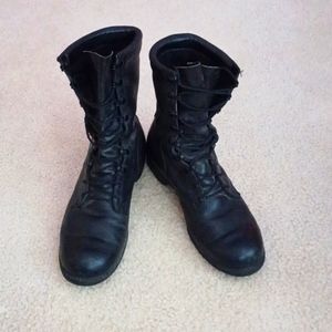 Army issue Combat Boots, lace up ropers Sz 10